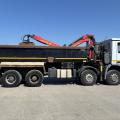 Mercedes Actros 3235 8x4 Tipper with Grab