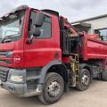 DAF CF85.410 8x4 Tipper with Grab